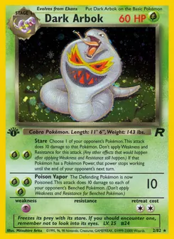 Dark Arbok, Team Rocket, no. 2