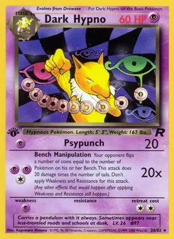 Dark Hypno, Team Rocket, no. 26