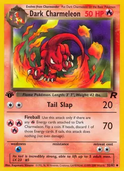 Dark Charmeleon, Team Rocket, no. 32