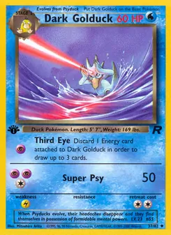 Dark Golduck, Team Rocket, no. 37