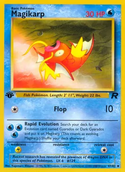 Magikarp, Team Rocket, no. 47