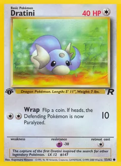 Dratini, Team Rocket, no. 53