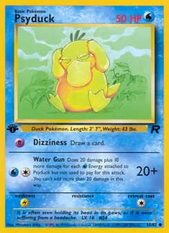 Psyduck, Team Rocket, no. 65
