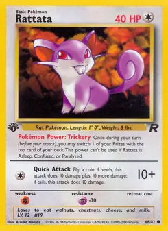 Rattata, Team Rocket, no. 66