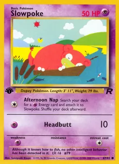 Slowpoke, Team Rocket, no. 67