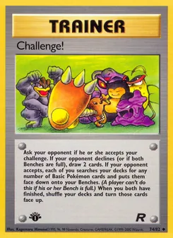 Challenge!, Team Rocket, no. 74