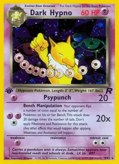 Dark Hypno, Team Rocket, no. 9