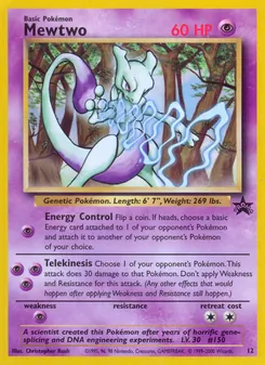 Mewtwo, Wizards Black Star Promos, no. 12