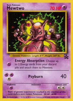 Mewtwo, Wizards Black Star Promos, n° 14