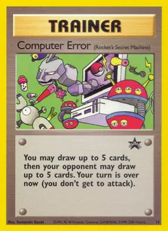 Computer Error, Wizards Black Star Promos, no. 16