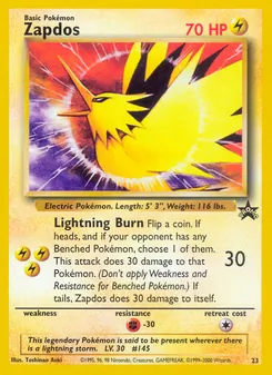 Électhor, Wizards Black Star Promos, n° 23