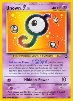 Zarbi J, Wizards Black Star Promos, n° 38