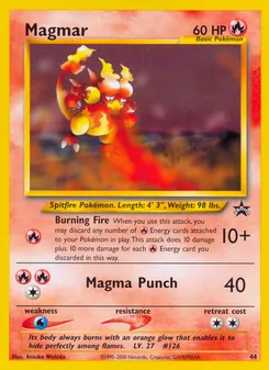 Magmar, Wizards Black Star Promos, no. 44