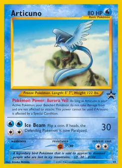 Articuno, Wizards Black Star Promos, no. 48