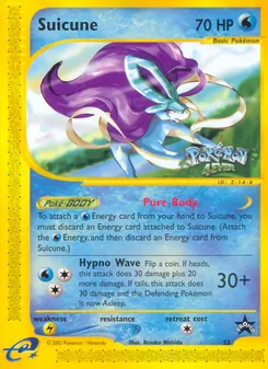 Suicune, Wizards Black Star Promos, no. 53
