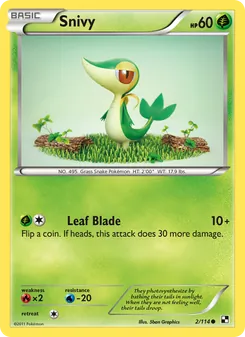 Snivy, Black & White, no. 2