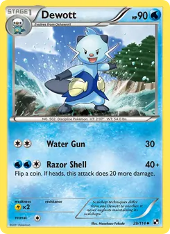Dewott, Black & White, no. 29