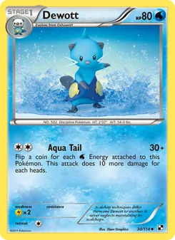 Dewott, Black & White, no. 30
