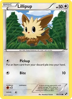 Lillipup, Black & White, no. 80