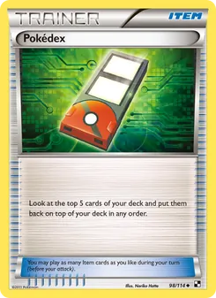 Pokédex, Black & White, no. 98
