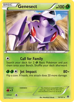 Genesect, Plasma Blast, no. 10