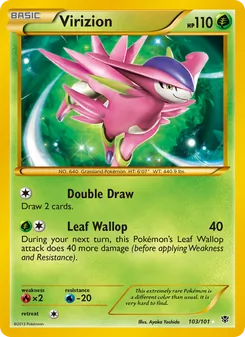 Virizion, Plasma Blast, no. 103