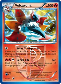 Volcarona, Plasma Blast, no. 13