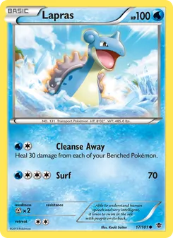 Lapras, Plasma Blast, no. 17