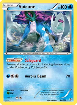 Suicune, Plasma Blast, no. 20