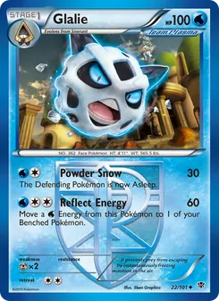 Glalie, Plasma Blast, no. 22