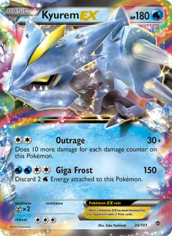 Kyurem-EX, Plasma Blast, no. 30