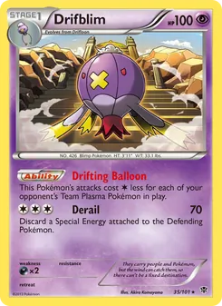 Drifblim, Plasma Blast, no. 35