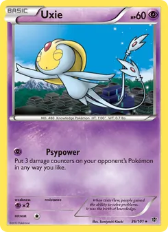 Uxie, Plasma Blast, no. 36