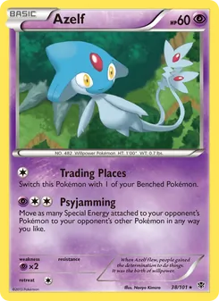 Azelf, Plasma Blast, no. 38