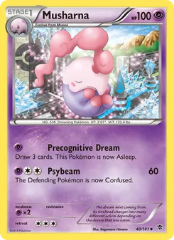 Musharna, Plasma Blast, no. 40