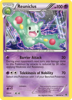 Reuniclus, Plasma Blast, no. 44