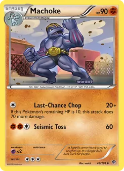 Machoke, Plasma Blast, no. 48