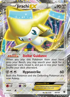 Jirachi-EX, Plasma Blast, no. 60