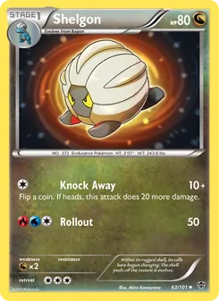 Shelgon, Plasma Blast, no. 63