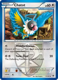 Chatot, Plasma Blast, no. 77