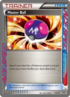 Master Ball, Plasma Blast, no. 94