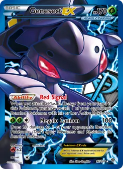 Genesect-EX, Plasma Blast, no. 97