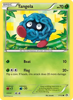 Tangela, Legendary Treasures, n° 1