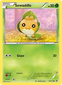 Sewaddle, Legendary Treasures, n° 10