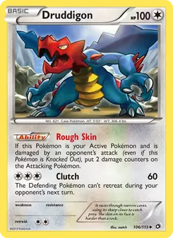 Druddigon, Legendary Treasures, n° 106