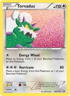 Tornadus, Legendary Treasures, n° 108