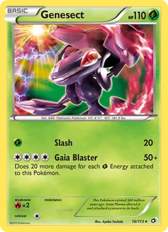 Genesect, Legendary Treasures, n° 16