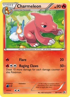 Charmeleon, Legendary Treasures, n° 18