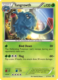 Tangrowth, Legendary Treasures, n° 2