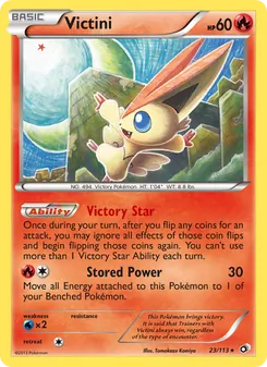Victini, Legendary Treasures, n° 23